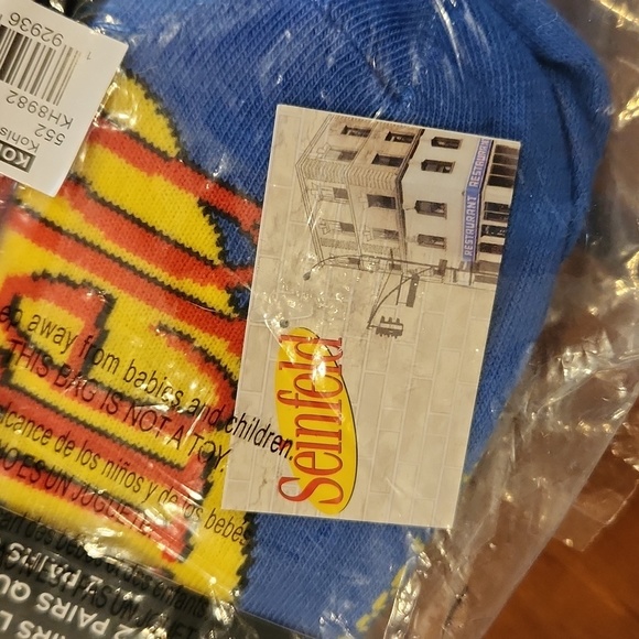 Seinfeld socks 6 pairs - Picture 2 of 6